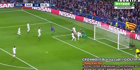 Kurzawa L. (Own goal)  HD - Barcelona	2-0	Paris SG 08.03.2017