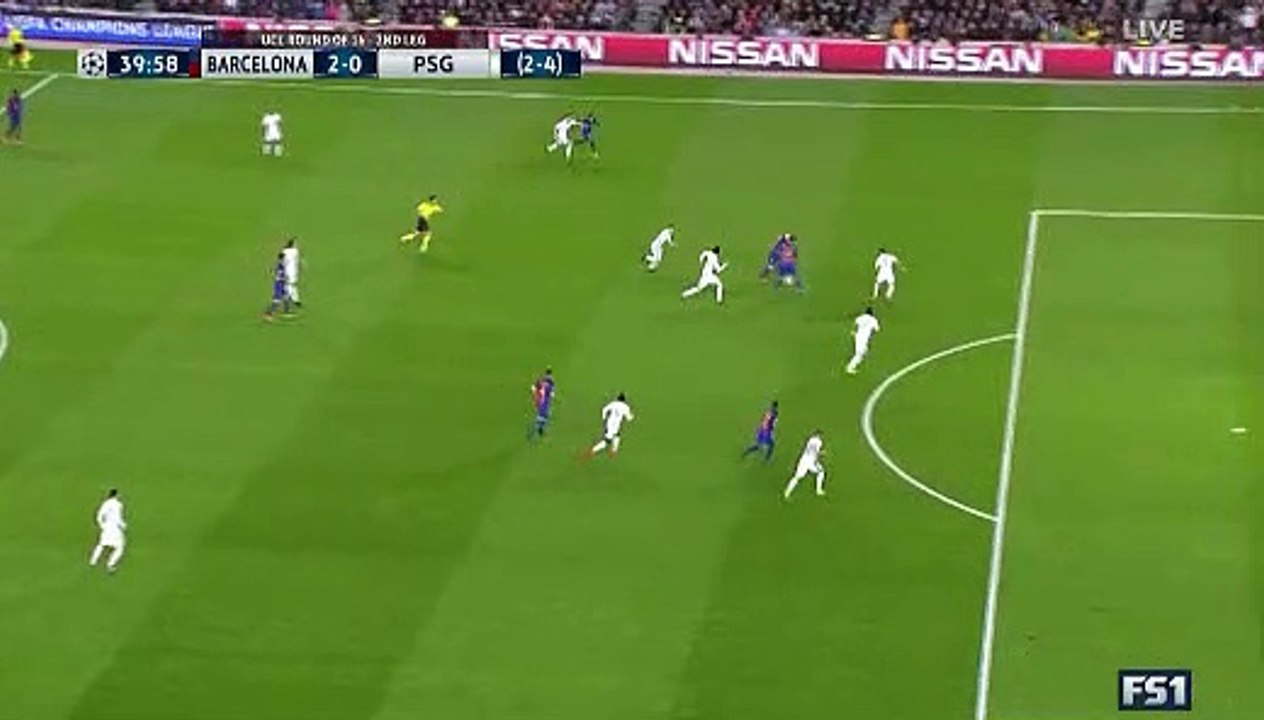 2-0 Layvin Kurzawa OwnGoal - Barcelona vs PSG - 08.03.2017 HD