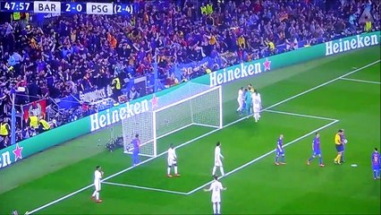Le penalty totalement ridicule concédé par Thomas Meunier !
