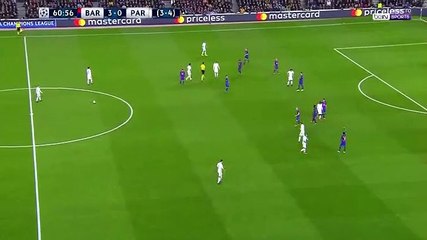 Edinson Cavani Goal HD - Barcelona 3-1 PSG - 08.03.2017 HD