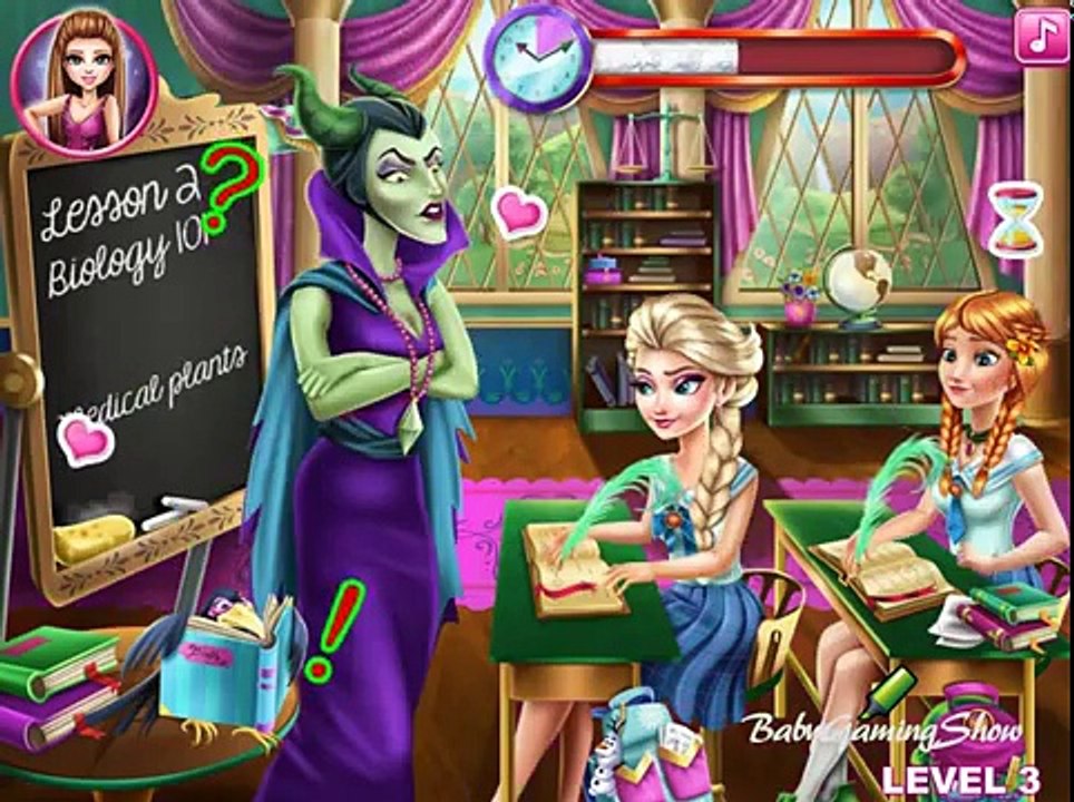 Frozen Highschool Mischief - Elsa & Anna Games