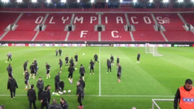 Beşiktaş, Olympiakos Ile Yapacağı Maçın Hazırlıklarını Tamamladı - Atina