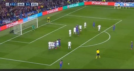 Neymar Goal HD - Barcelona 4-1 PSG 08.03.2017