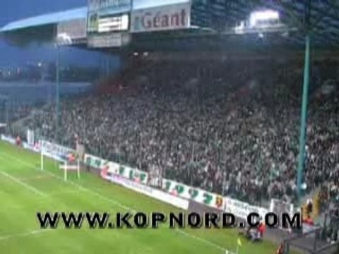 Ultras asse saint etienne chant Sud repond a la Nord magic f