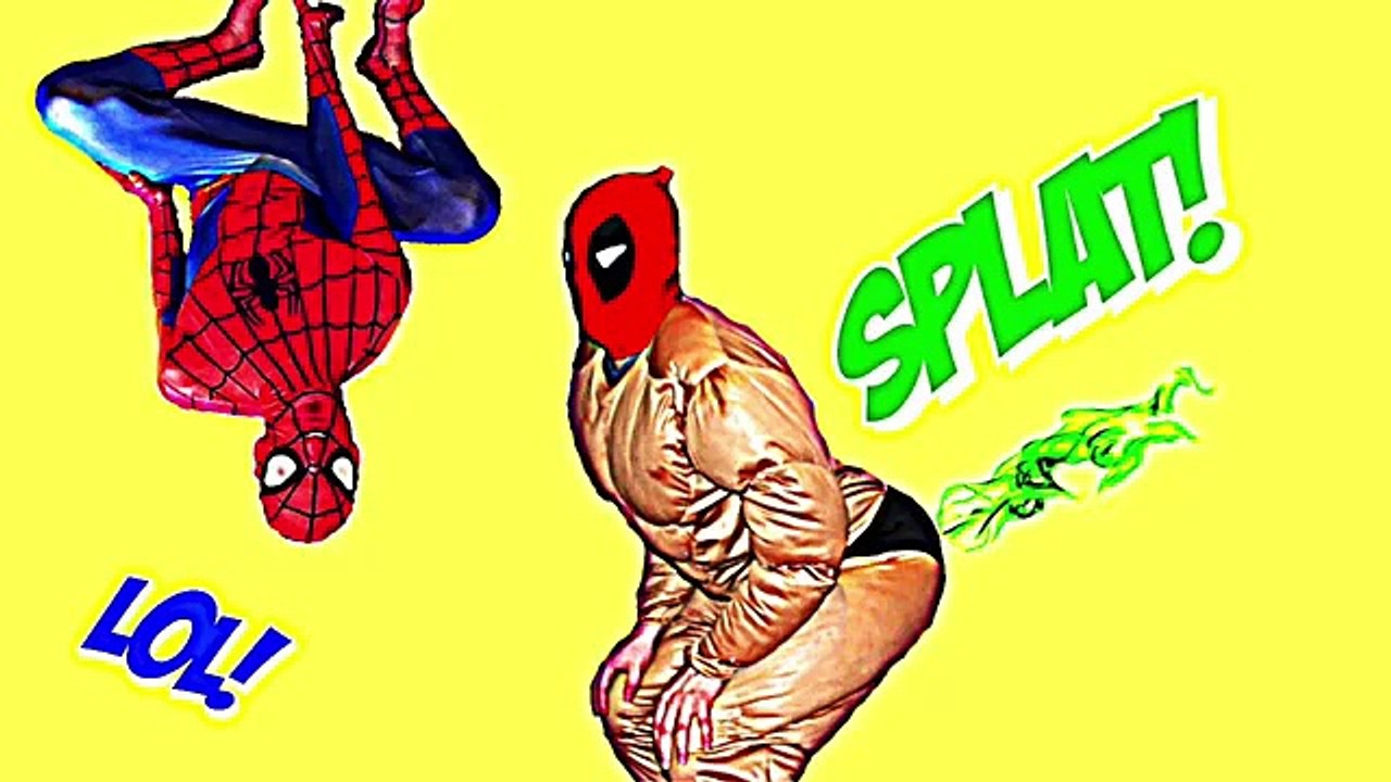 Spiderman VS Black Spiderman Poop Prank!! | FART battle Accepted | Superhero Movies in rea