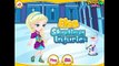 Disney Princess Frozen - Baby Elsa Skating Injuries - Fun time Games Episodes for kids [HD
