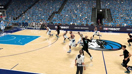 NBA 2K17 Nemo Jr Dunking
