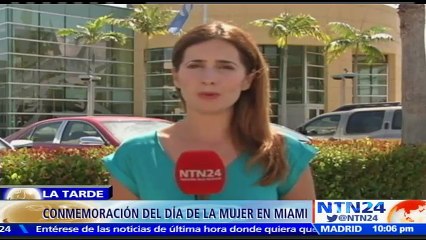 En Miami celebran el día de la Mujer con protestas por leyes de migración