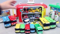 Tayo the Little Bus Garage Toy Surprise Eggs English Learn Numbers Colors Disney Pixar Cars YouTub