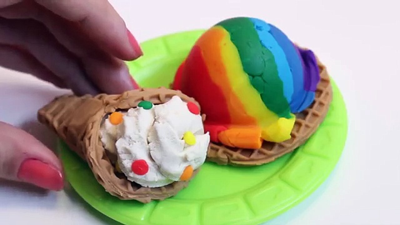 Play Doh Popsicles Ice Cream Play Doh Scoops n Treats Playdough Rainbow Popsicle Hasbro T