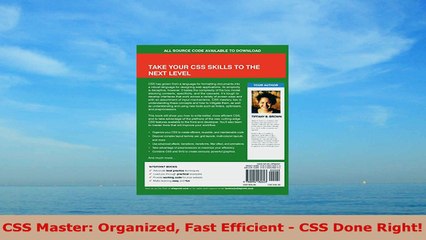 READ ONLINE  CSS Master Organized Fast Efficient  CSS Done Right