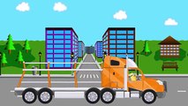 Lightning Mcqueen Cartoon Transportation Learn Colors for Children Cars Cartoon Videos For Kids
