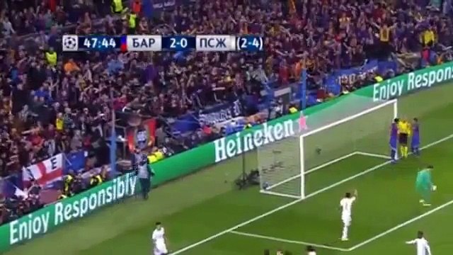 Barcelona vs PSG 6:1 Paris Saint-Germain 2017 - All Goals
