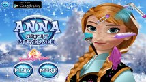 Anna Great Makeover - Disney princess Frozen - Game for Little Girls