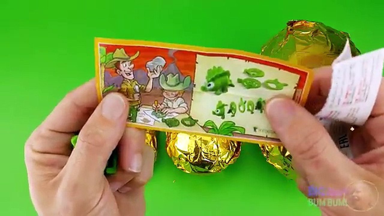 Learn Sizes with Surprise Eggs! Opening HUGE Shiny Golden Chocolate Mystery Eggs!