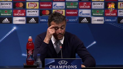 Luis Enrique: 'It's a night tough to describe using words'