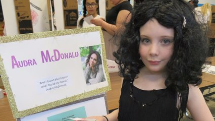 This Little Boy Dressed as His Broadway Idol For Black History Month
