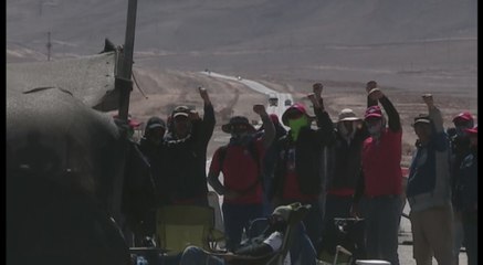 Mineros chilenos impedirán reanudar extracción de cobre en La Escondida