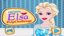 Chapstick Challenge Frozen Elsa vs Sleeping Beauty Aurora Lip Balm. DisneyToysFan.