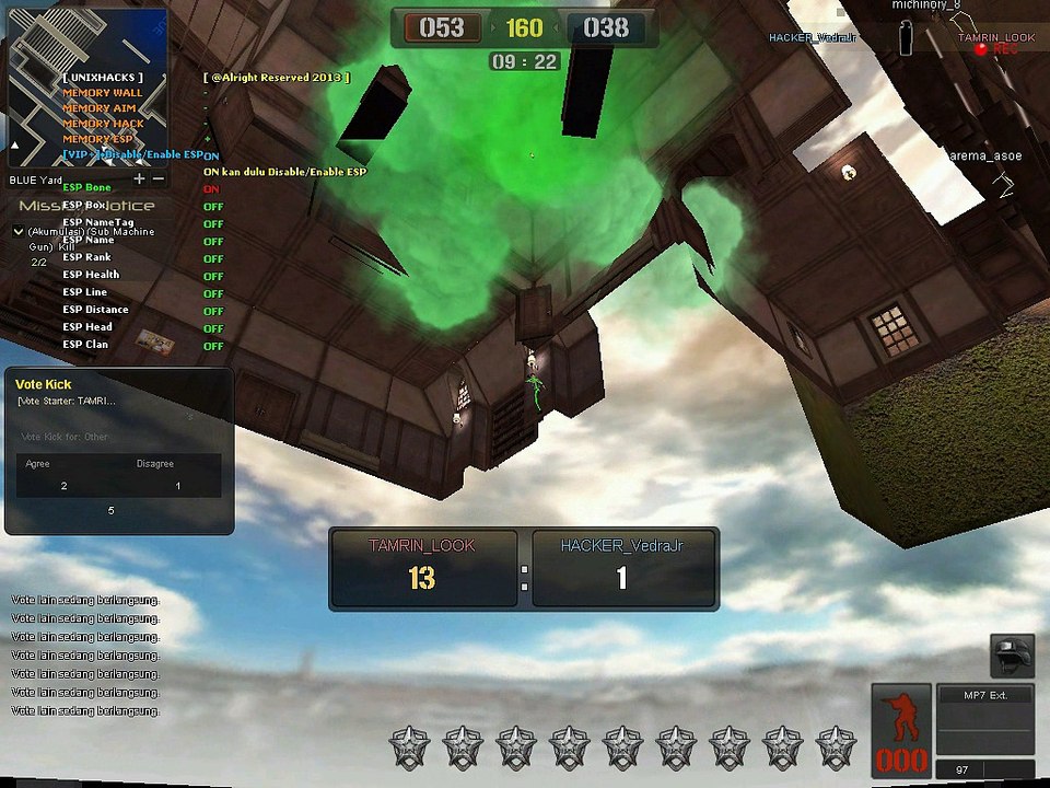 TAMRIN_LOOK aim head, auTO gM, AnTI VK, ESP BOne 2(PB onLINe)