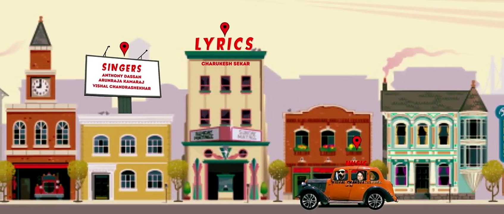 Simba Songs   Sarpetta Song with Lyrics   Bharath, Premgi   Vishal Chandrashekhar