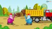 The Yellow Truck and The Excavator - COLORS Little Cars & Trucks Construction Cartoons for children