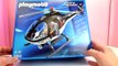 HELICOPTER PLAYMOBIL SEK Helicopter City Action Playset - Police Helicopter 5563 Setup & R