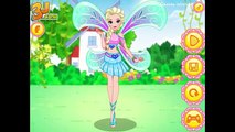 Disney Princess Winx Club - Elsa Anna Rapunzel Ariel Snow White Dress Up Game