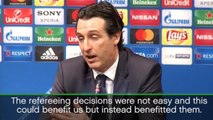 Referee favoured Barcelona - Emery