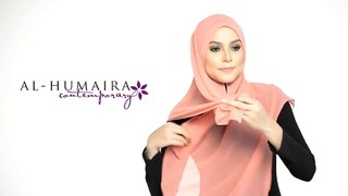 JANE shawl styling tutorial by Al-Humaira Contemporary