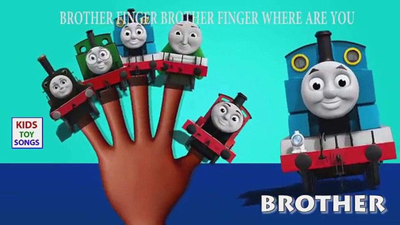 Thomas and Friends Finger Family | Nursery Rhymes