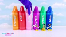 Mickey Mouse Clubhouse Toy Surprise Crayons Oddbods Finger Family Best Learn Colors Video