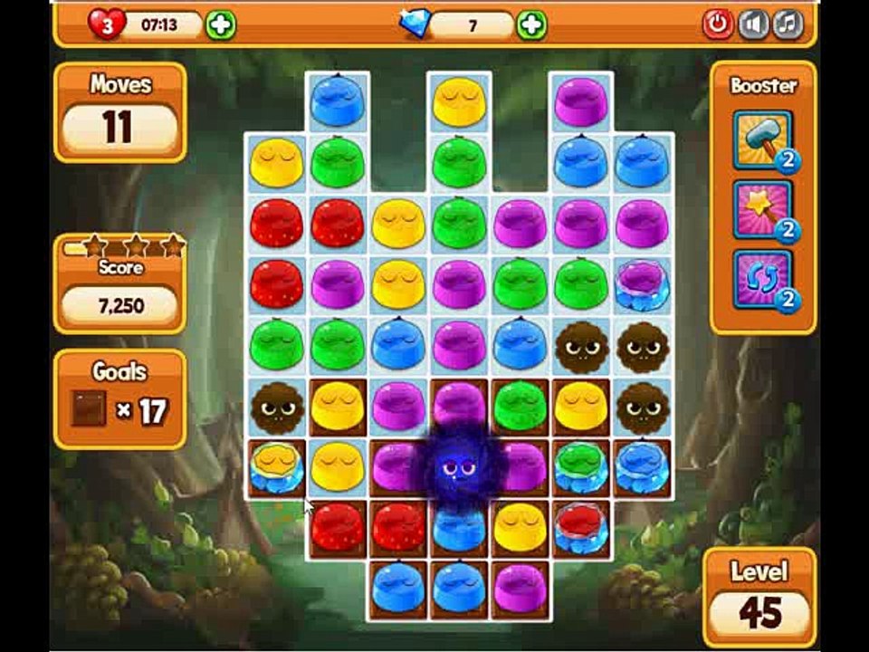 Pudding Pop Tutorial Level 45