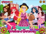 Rapunzel Games Online - Rapunzel Weekend Getaway and Disney Princess Belle Ariel Jasmine M