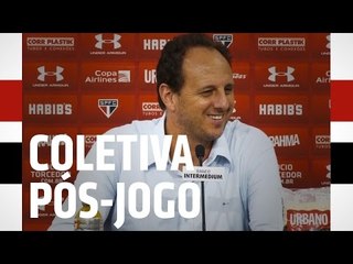COLETIVA PÓS-JOGO: SPFC 3 X 1 ABC-RN | SPFCTV