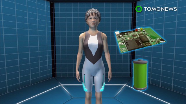 Supertraje usa tecnologia militar para ajudar pessoas idosas a se locomover.