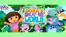 Dora the Explorer: Doras Great Big World Game. Purple Planet. Stiker