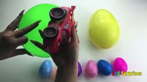 ABC SURPRISES EGG Learn to Spell Colors Disney Car Toys Lightning McQueen Thomas Train Paw