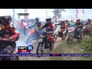 Ribuan Pemotor Ikuti Adventure Trail di Festival Way Kambas - NET 12