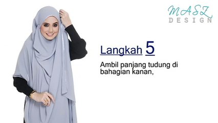 Premium Mawaddah Shawl Tutorial 1