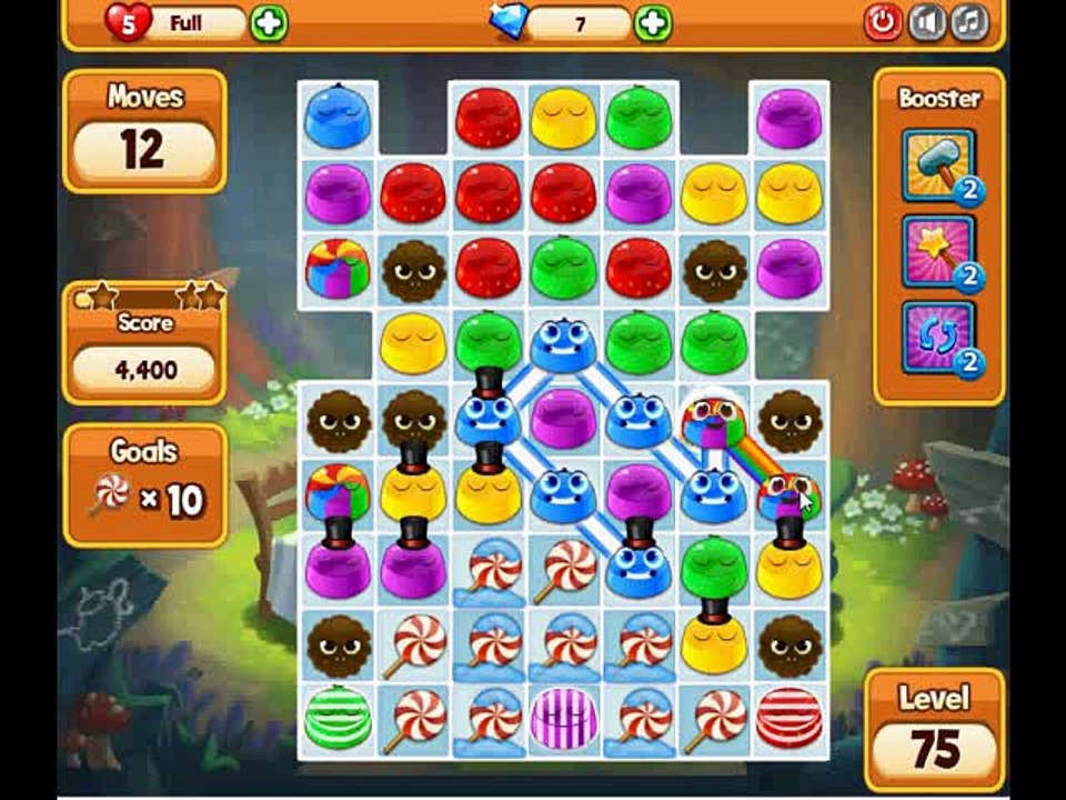 Pudding Pop Tutorial Level 75