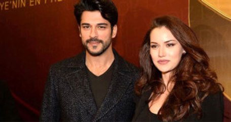 Burak Özçivit ile Fahriye Evcen, Almanya'da Nişanlandı