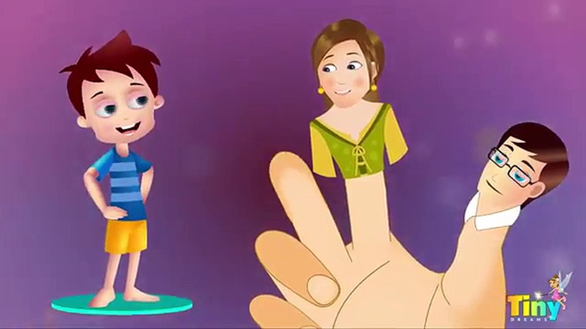 Rainbow Kids - Finger Family Song