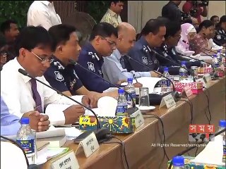 আইন শৃঙ্খলা রক্ষা বাহিনী সঙ্গে নির্বাচন কমিশনে বৈঠক