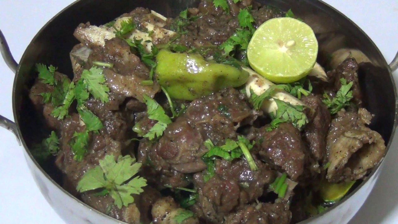 Namkeen Gosht Bhuna Hua l Peshawari Namkeen Gosht Recipe By Arshadskitchen