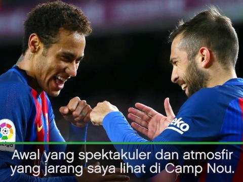 SEPAKBOLA: Champions League: Barca Lolos Dari 'Film Horor' - Enrique