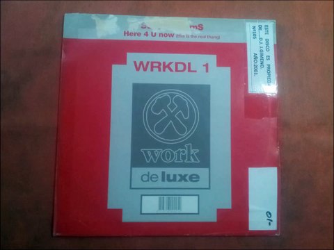 STAHP & LAMS.(HERE 4 U NOW.(THIS IS THE REAL THANG.(D.J. JAW REMIX.)(12''.)(2001.)