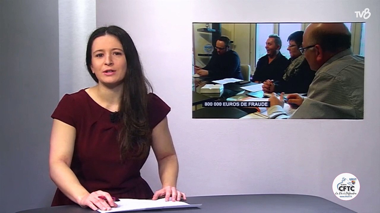TV8 Forbach : Travail dissimulé dans un Salon d'esthétique de Forbach