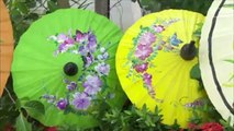 How To Make Paper umbrellas / Bamboo Umbrellas
