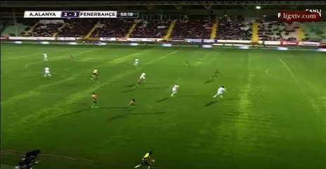 Aatif Chahechouhe GOAL HD Alanyaspor 2 - 3 Fenerbahce - 10.03.2017